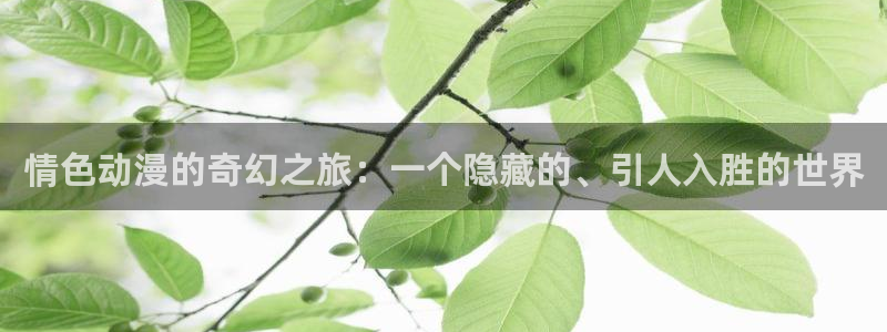 3d里番动漫在线看：情色动漫的奇幻之旅：一个隐藏的、引人入胜的世界