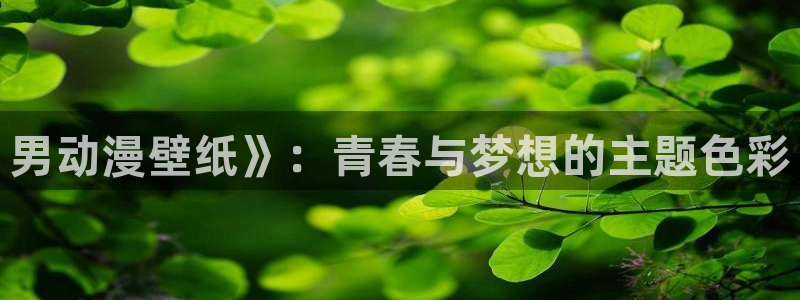最新的里番动漫：男动漫壁纸》：青春与梦想的主题色彩
