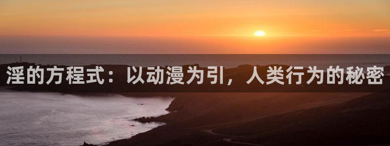 优质里番：淫的方程式：以动漫为引，人类行为的秘密